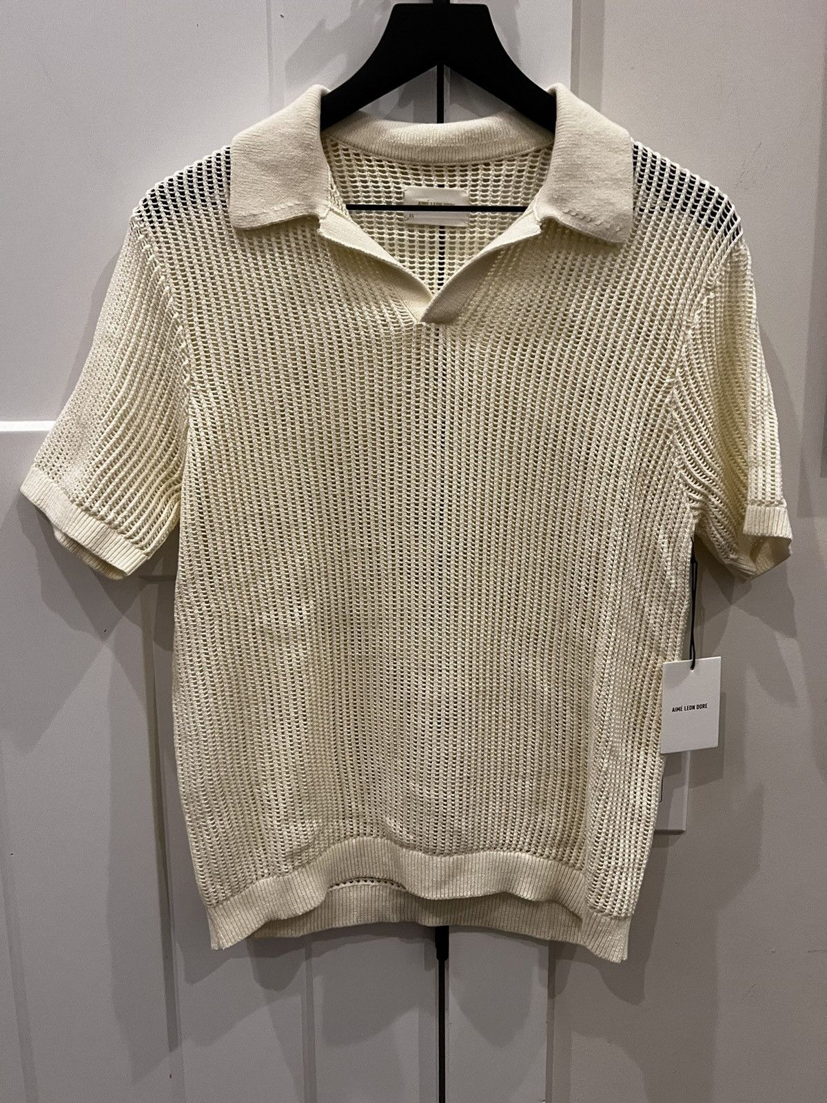 Aime Leon Dore Aime Leon Dore Mesh Knit Polo | Grailed