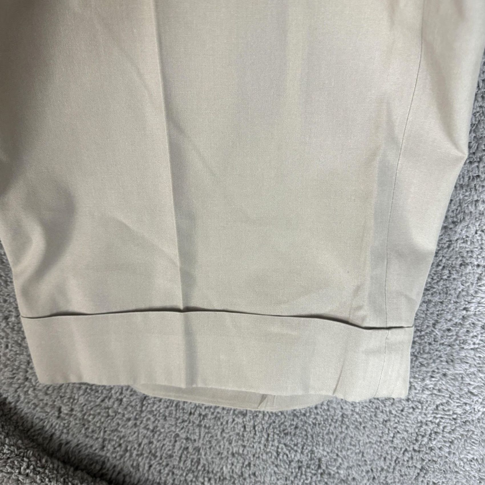 Brooks Brothers Brooks Brothers Dress Pants Mens Khaki Tan Flat Front Cuffed Made in USA Slacks Size US 36 / EU 52 - 6 Thumbnail