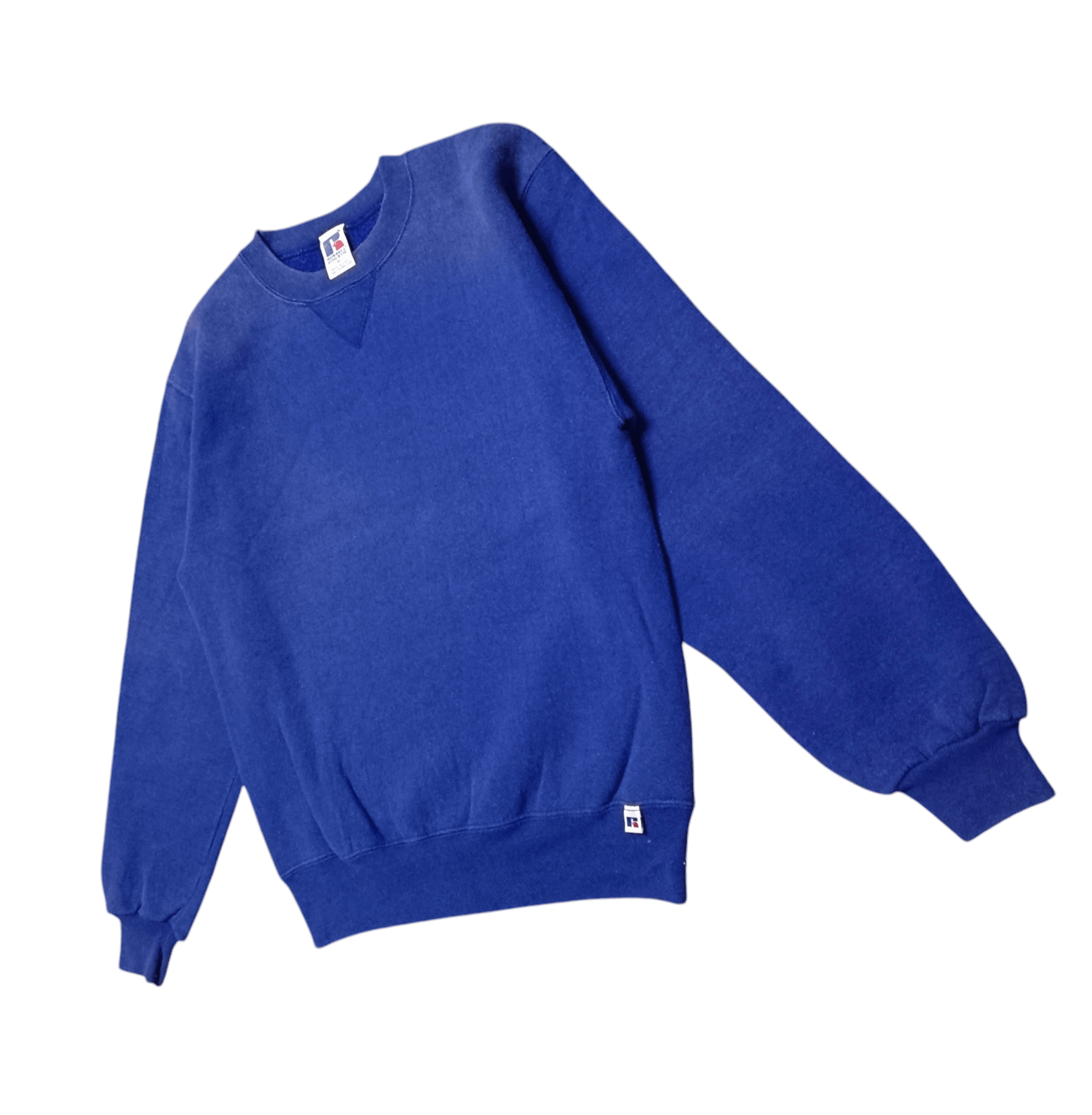 Russell Athletic × Vintage Vintege Russell athletic Plain Sweatshirt Size US M / EU 48-50 / 2 - 2 Thumbnail