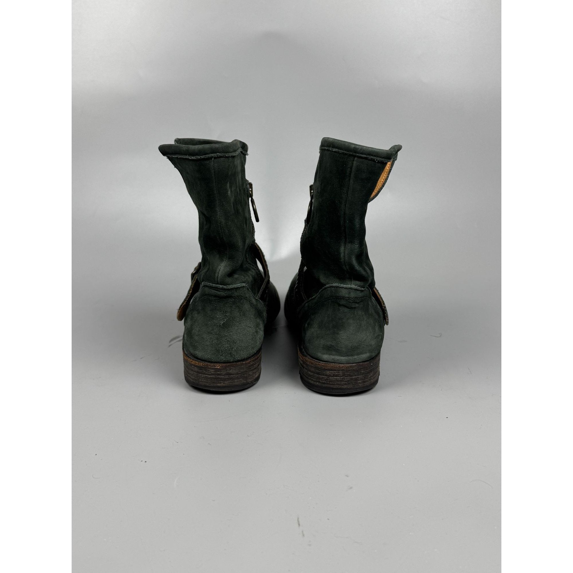 Fiorentini + Baker Florentini + Baker Distressed Suede Ankle Boots (Y1175) Size US 6.5 / EU 39-40 - 5 Thumbnail