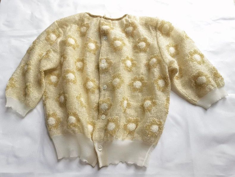 Comme des Garcons Comme Des Garcons Scallion knitted flower jacket Size S / US 4 / IT 40 - 2 Thumbnail
