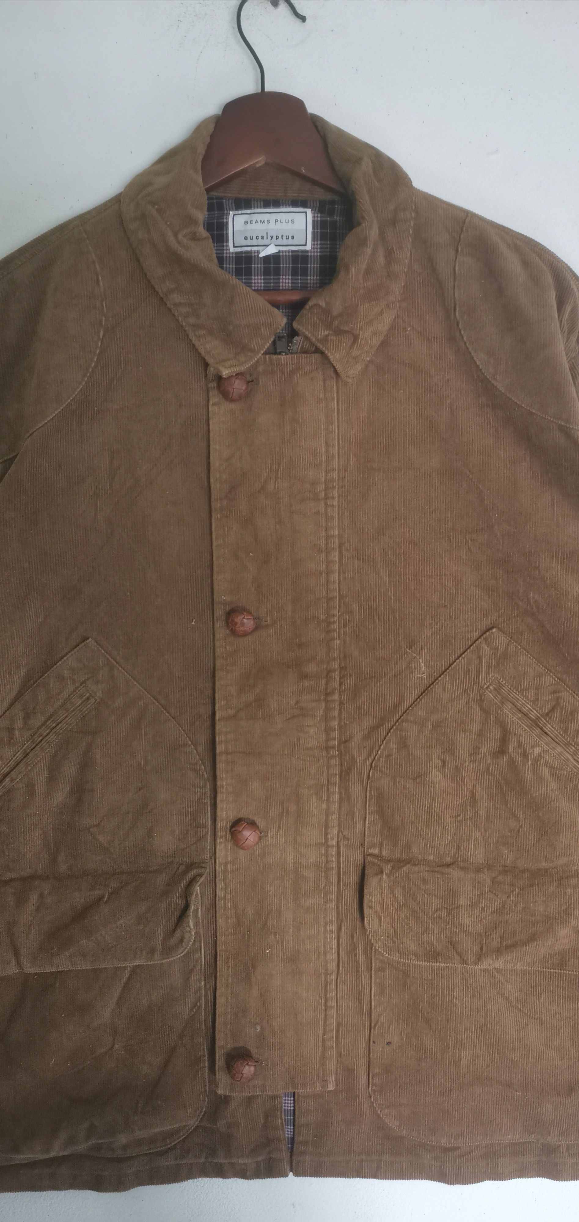 Beams Plus Rare Beams plus corduroy jacket nice design Size US L / EU 52-54 / 3 - 2 Thumbnail