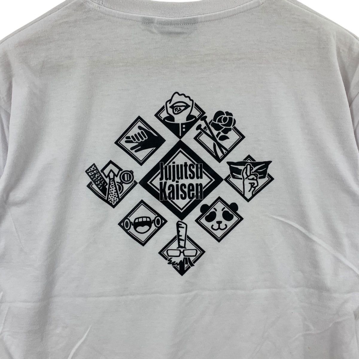 Anime ANIME JUJUTSU KAISEN Character Logo Manga Tee Shirt Top Size US L / EU 52-54 / 3 - 7 Thumbnail