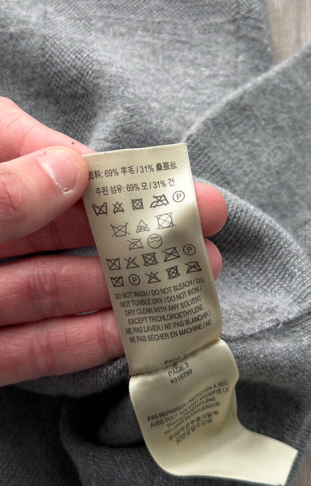 Burberry Burberry Sweater Wool / Silk Nowa Check Mens Size US M / EU 48-50 / 2 - 11 Thumbnail