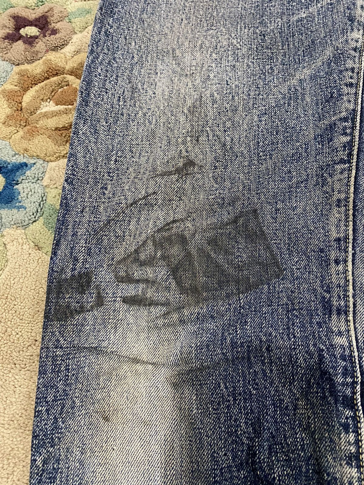 Kapital Kapital Selvedge Distressed Size US 29 - 4 Thumbnail