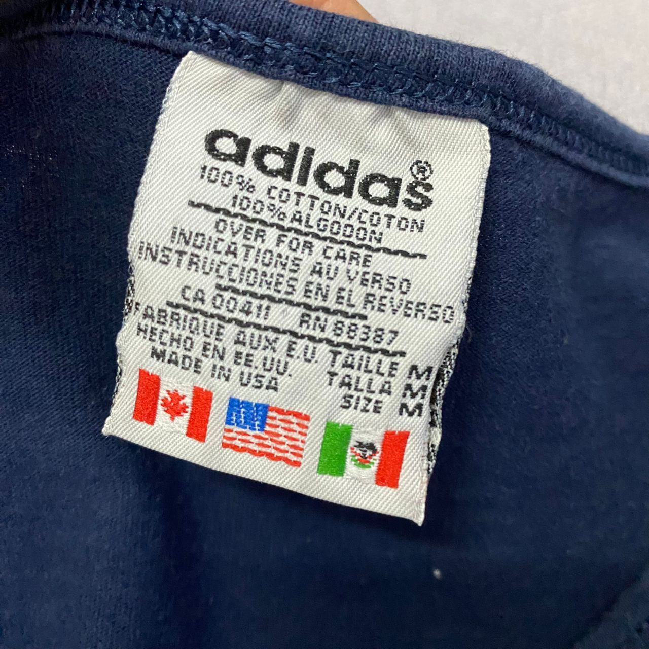 Adidas Vintage 90s Adidas Big Logo Singlet Size US M / EU 48-50 / 2 - 8 Thumbnail