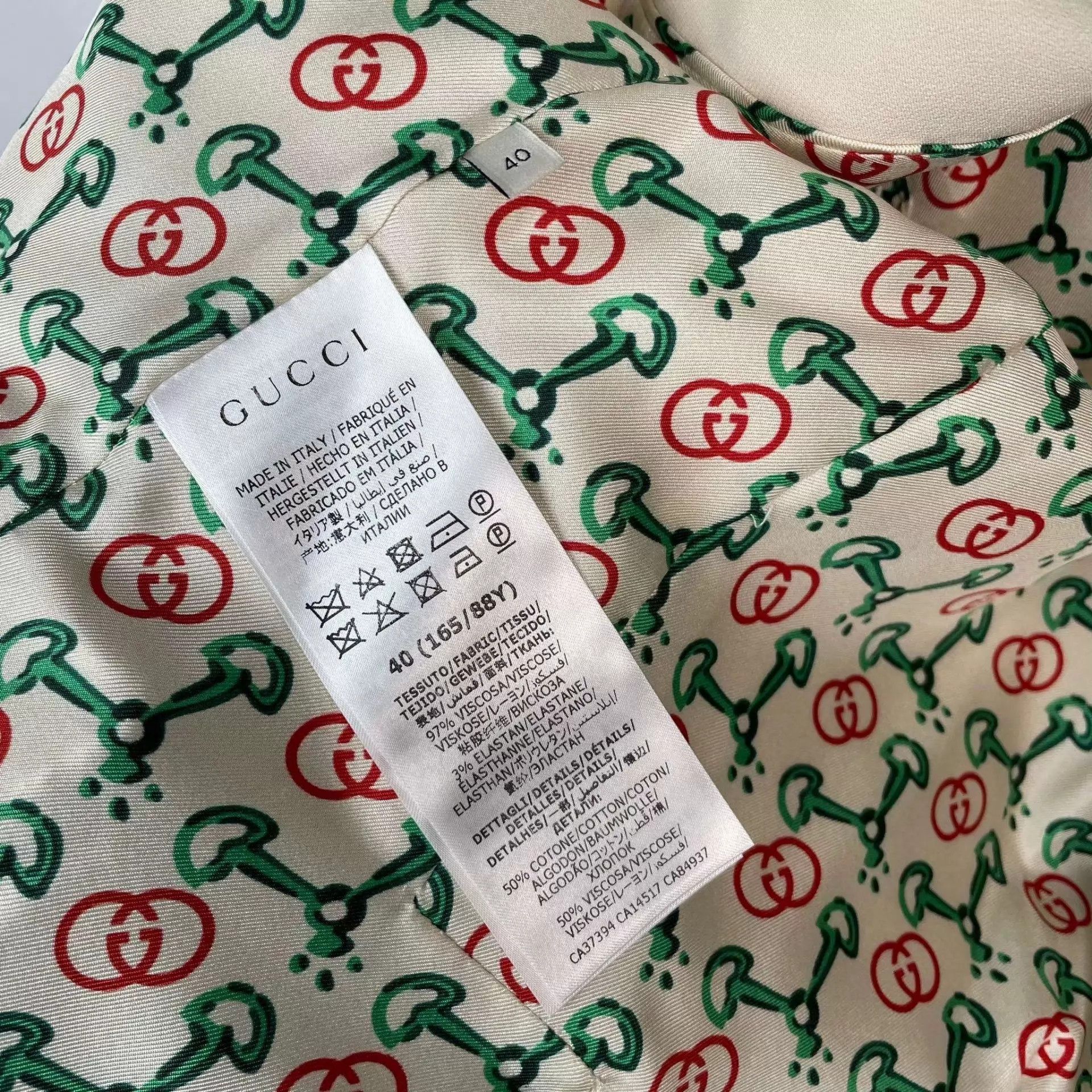 Gucci Gucci white blazer 40 Size S / US 4 / IT 40 - 6 Thumbnail
