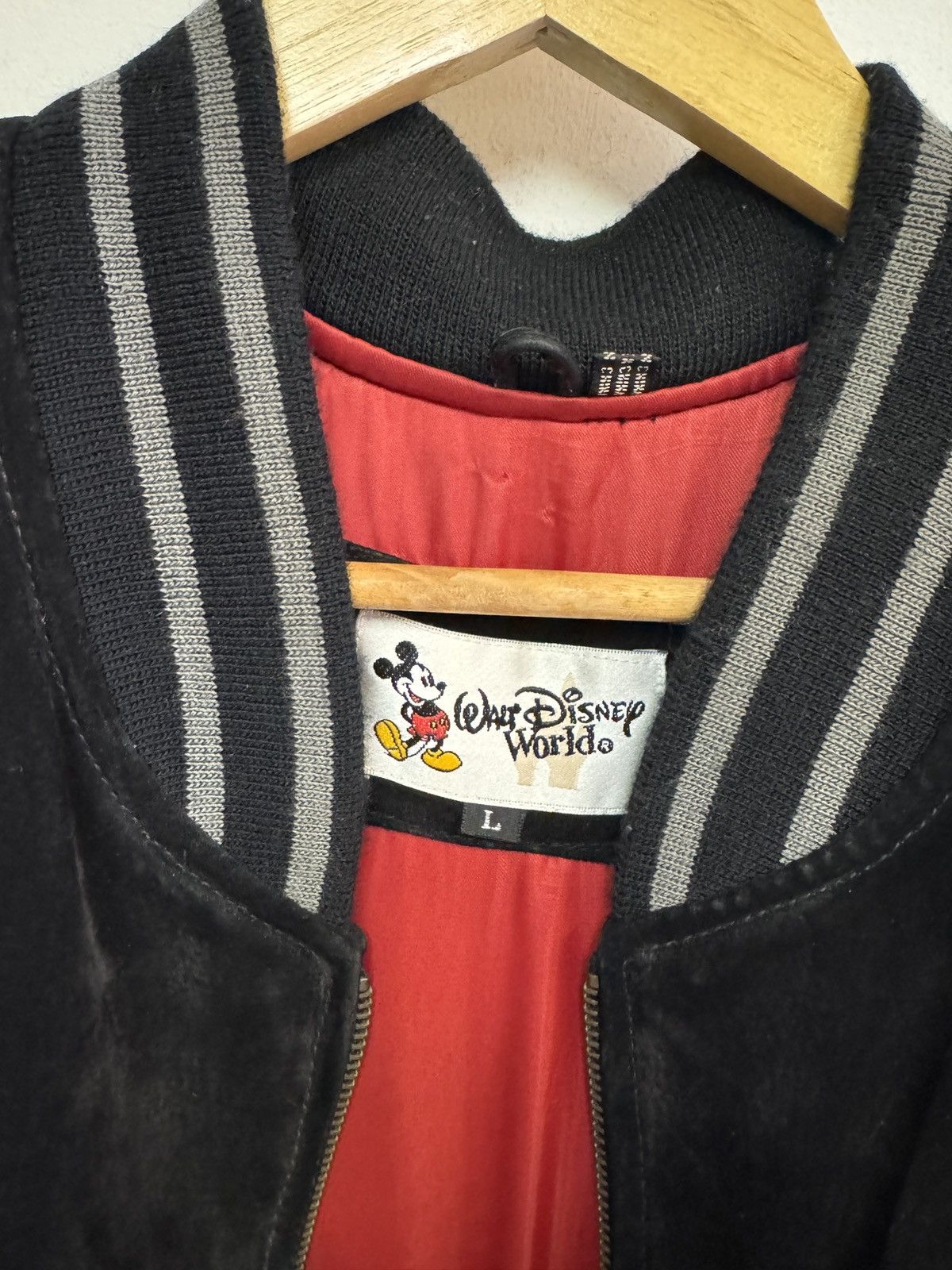 Disney 2000 Disney wool/suede varsity jacket Size US L / EU 52-54 / 3 - 4 Thumbnail