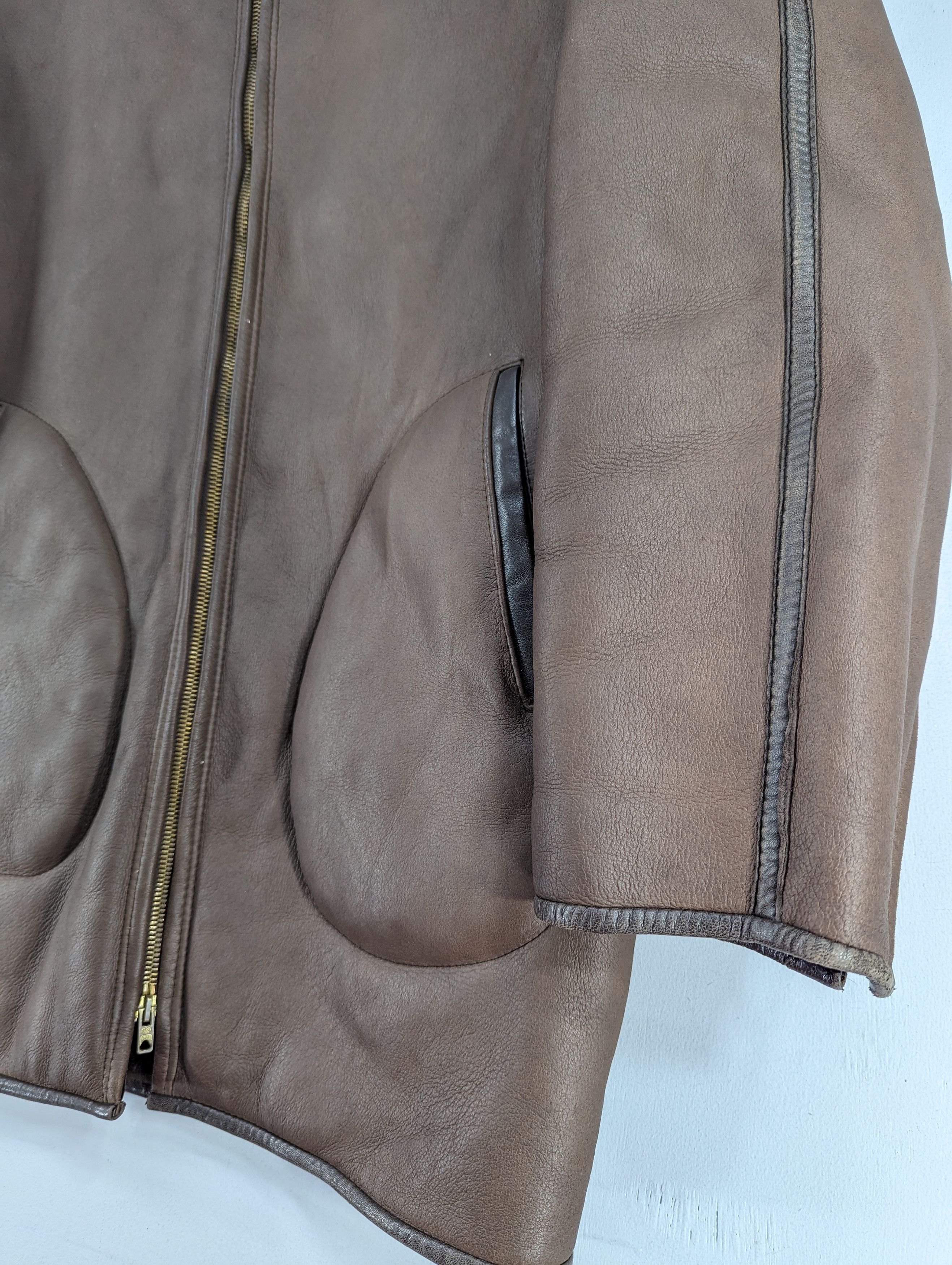 Kenzo Vintage Kenzo Paris Shearling Sherpa Leather Jacket Size US M / EU 48-50 / 2 - 4 Thumbnail