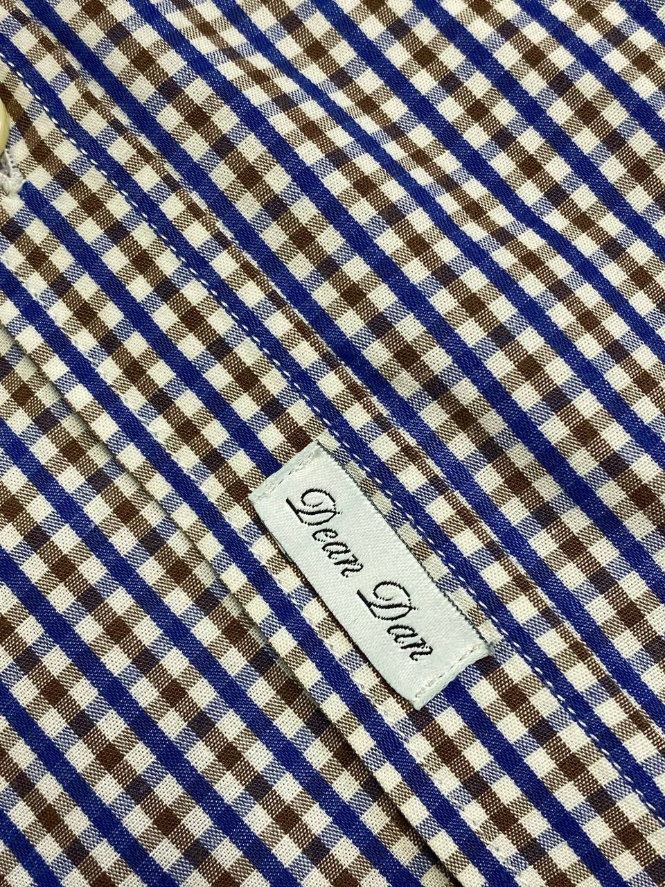 Dsquared2 Vintage Dsquared2 Dean Dan Embroidered Logo Check Shirt Size US S / EU 44-46 / 1 - 9 Thumbnail