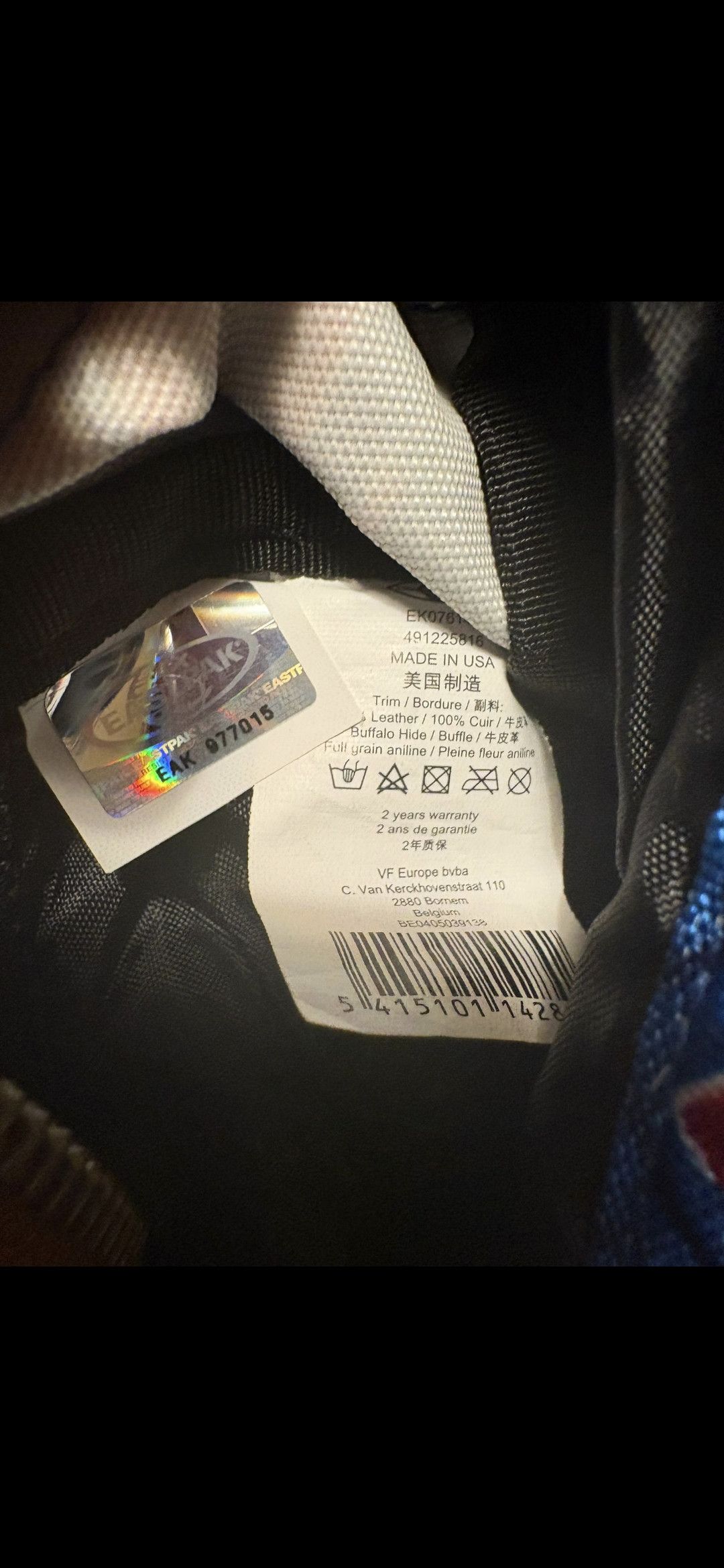 Eastpak Vintage Eastpak USA Backpack – Rare 90s Tropic Print Size ONE SIZE - 5 Thumbnail