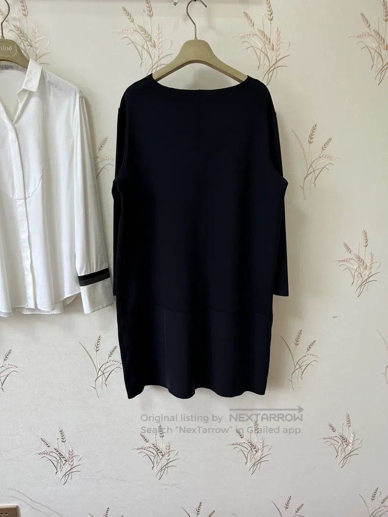 The Row The row Black minimalist dress Size M / US 6-8 / IT 42-44 - 3 Thumbnail