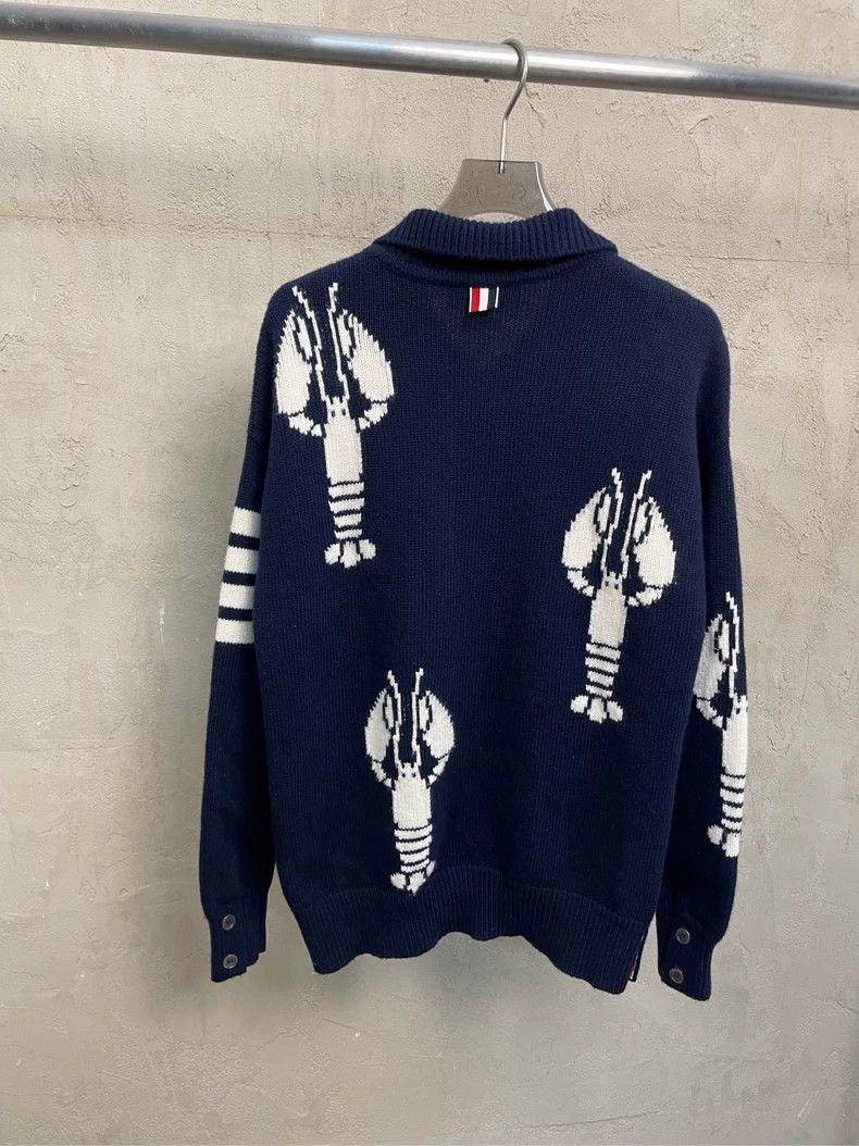 Thom Browne Thom Browne Size 00 Dark blue lobster limited four-stripe Size US XXS / EU 40 - 2 Thumbnail