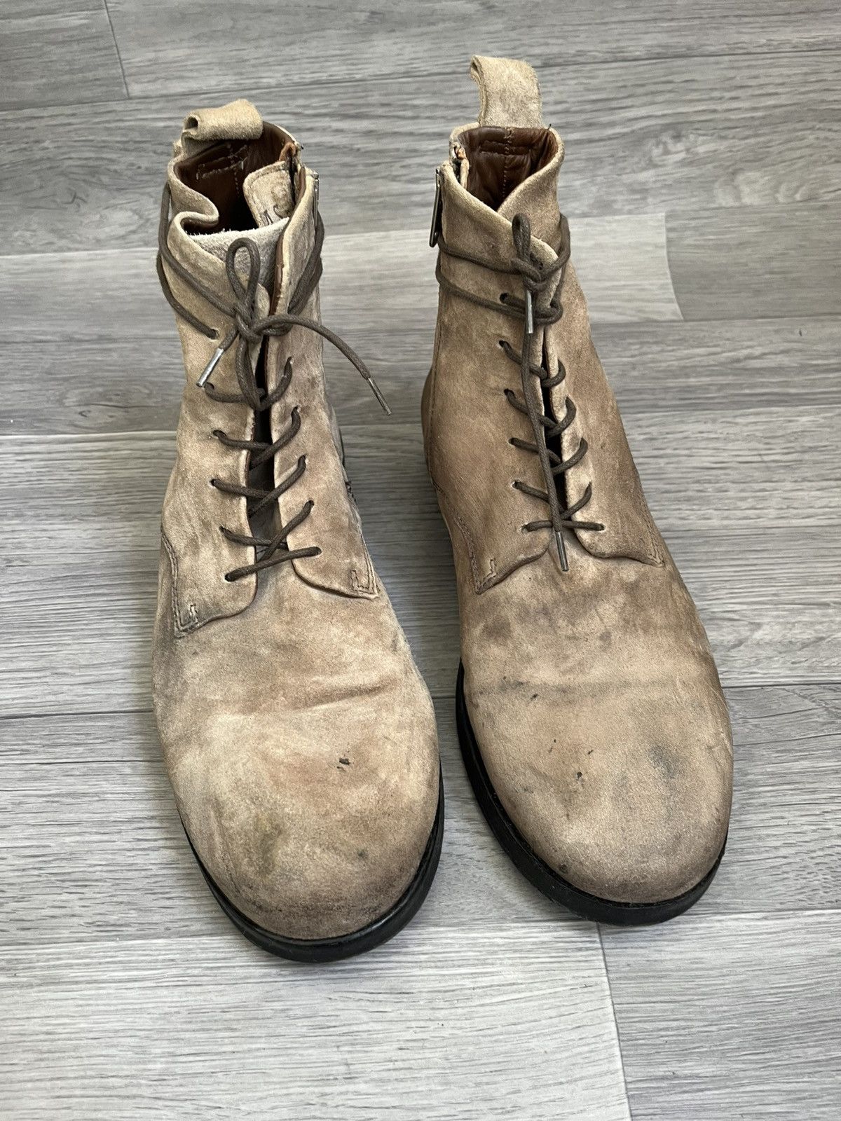 A.S.98 A.S. 98 avant garde style brown grunge boots Size US 11 / EU 44 - 8 Thumbnail