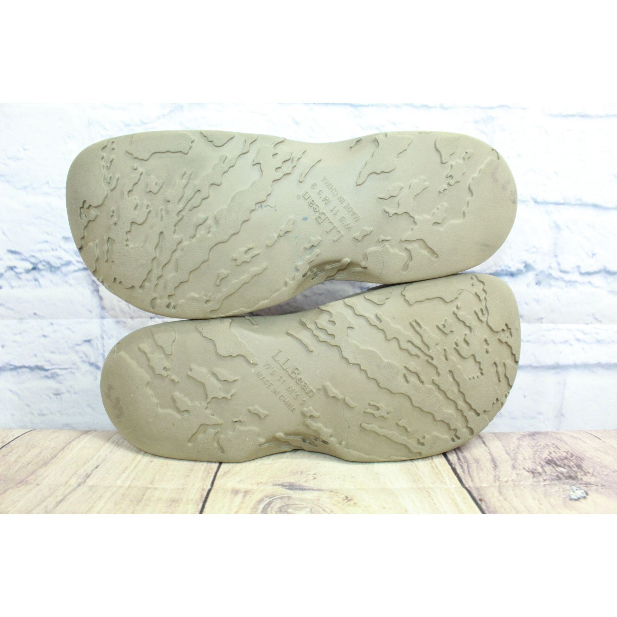 L.L. Bean LL Bean Rubber Slip-On Waterproof Cutout Outdoor Sandals Size US 9 / IT 39 - 9 Thumbnail