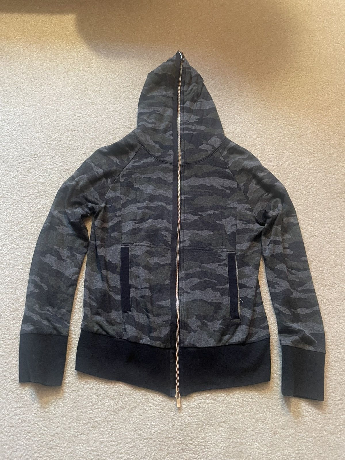 Bajra × Japanese Brand Bajra Camo Full zip gimp hoodie Size US M / EU 48-50 / 2 - 1 Thumbnail