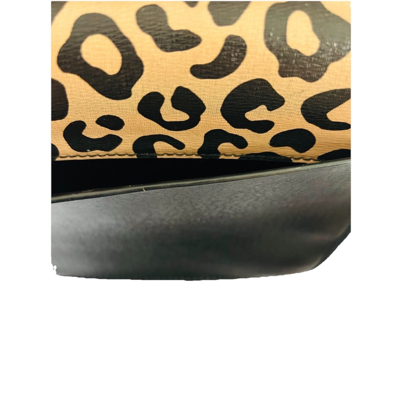 Kate Spade Kate Spade Leopard Print Leather Remi Crossbody Bag Black Size ONE SIZE - 16 Thumbnail