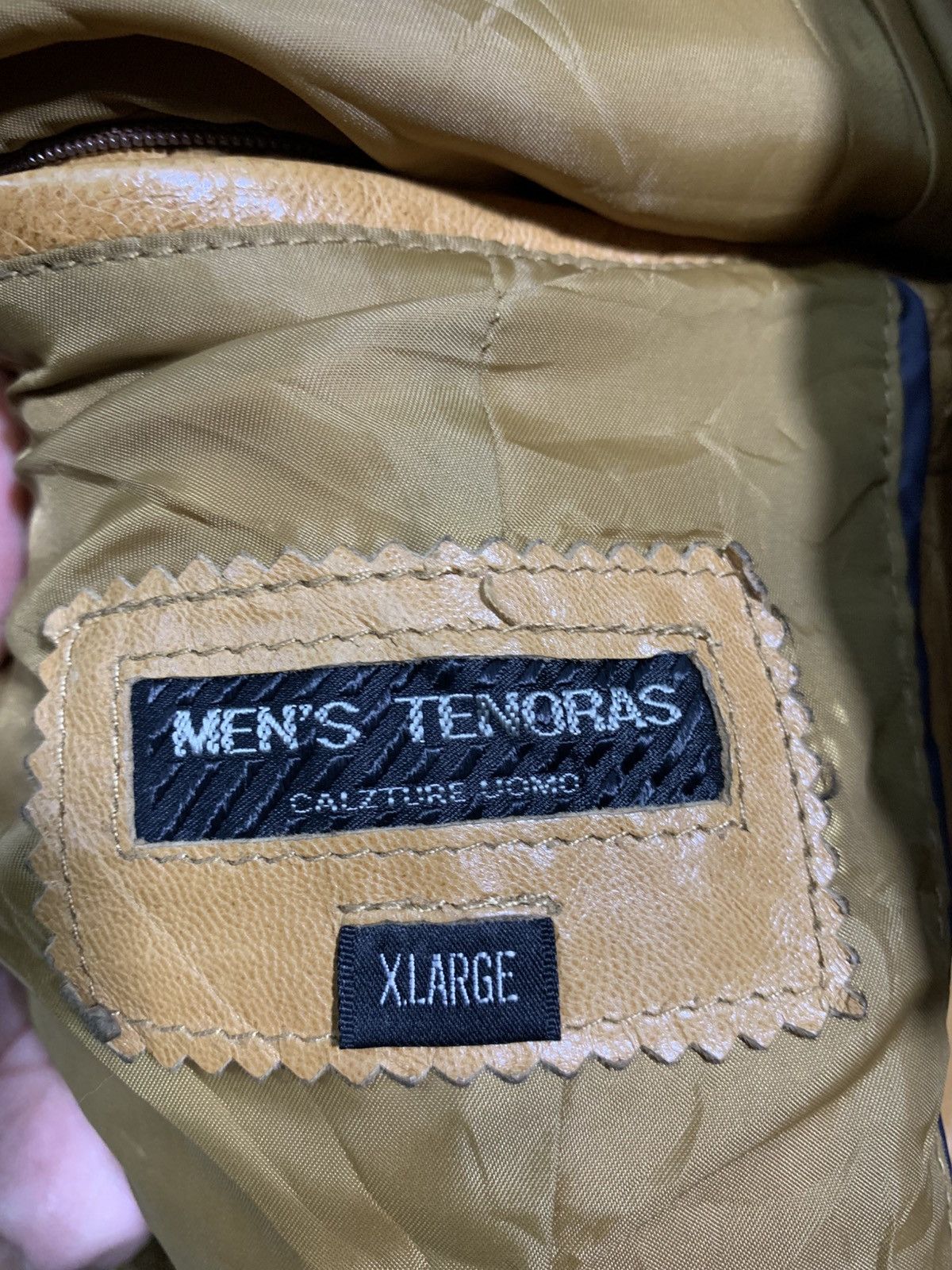 Japanese Brand 🔥MENS TENORAS LEATHER JACKETS Size US XL / EU 56 / 4 - 5 Thumbnail