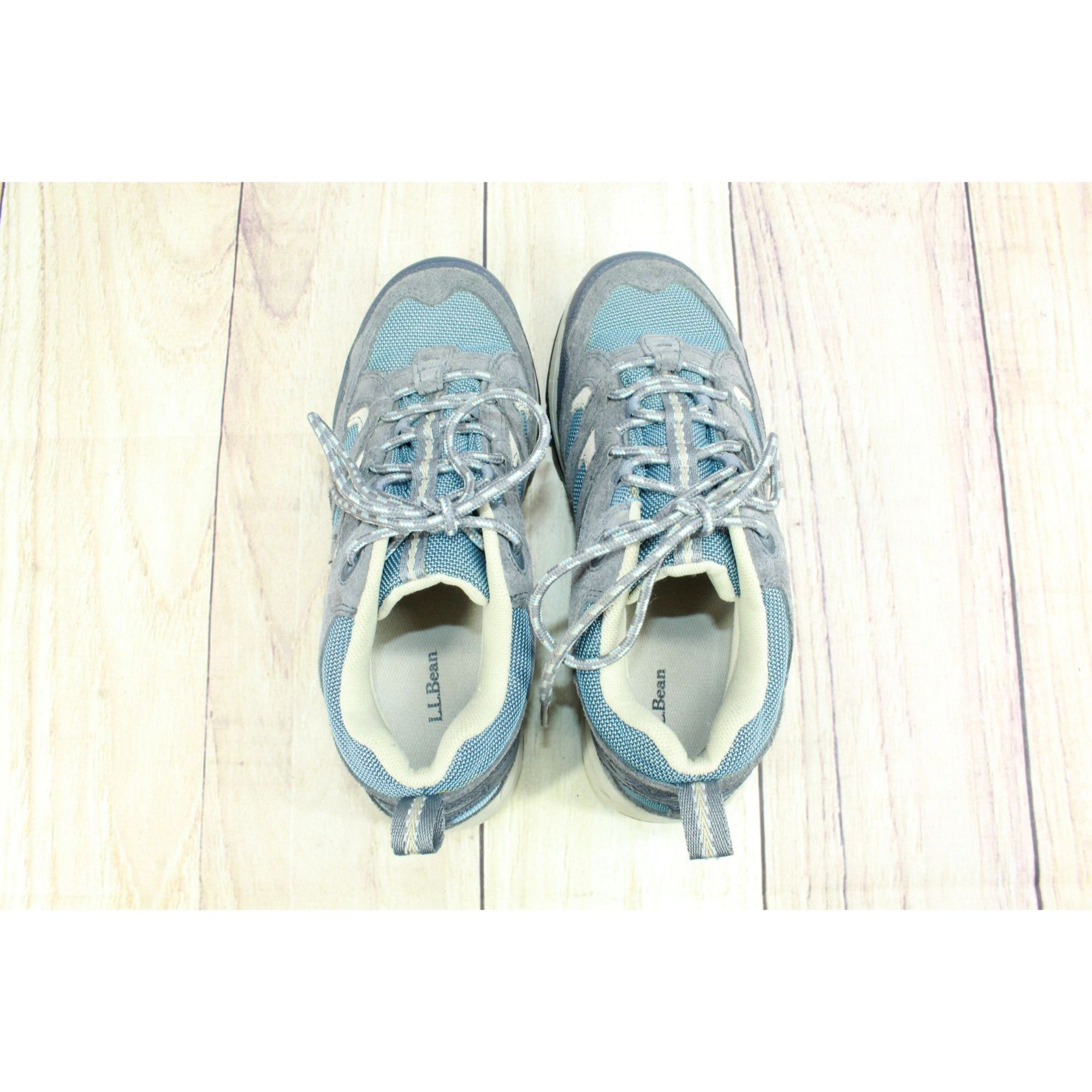 L.L. Bean LL Bean Women's Suede Waterproof Hiking Trail Shoes Size US 6.5 / IT 36.5 - 7 Thumbnail