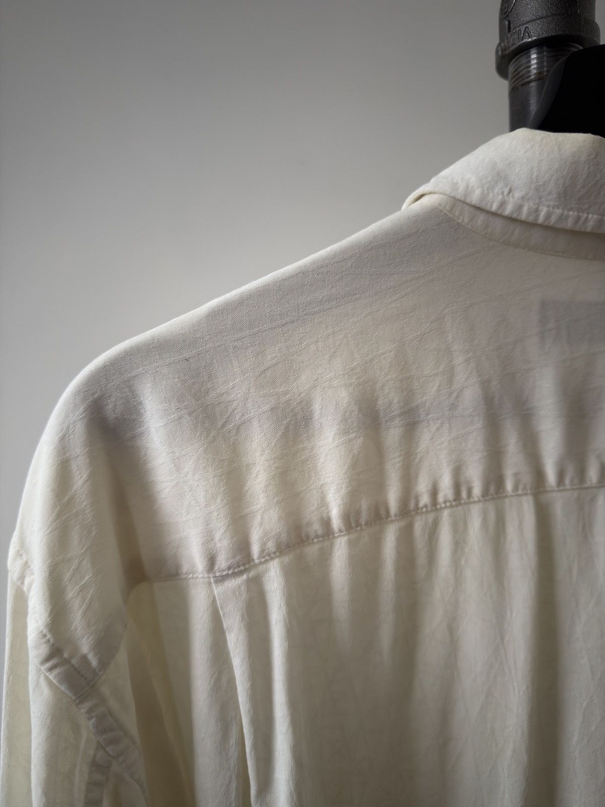 Issey Miyake Patterned White Shirt Size US S / EU 44-46 / 1 - 3 Thumbnail