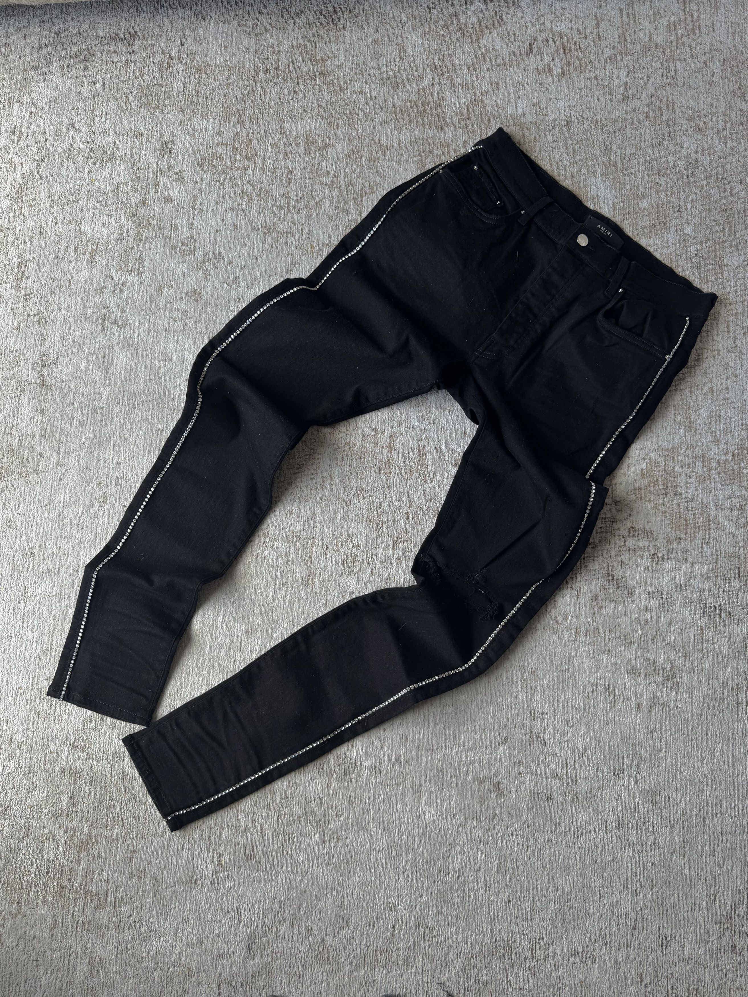 Amiri AMIRI CRYSTAL TRACK | SIZE 34 Size US 34 / EU 50 - 2 Thumbnail