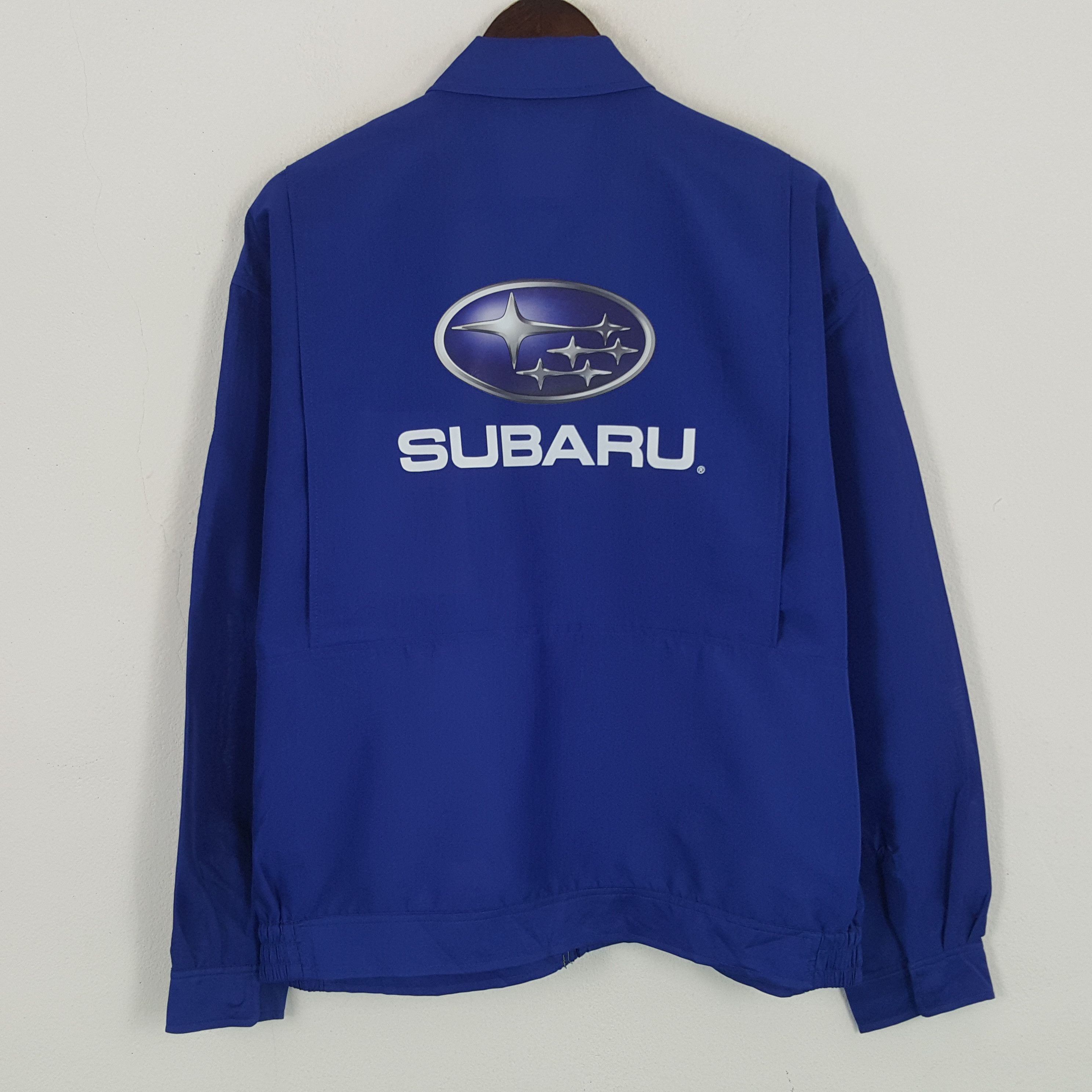 Japanese Brand × Vintage Vintage Subaru Racing Custom Art Logo Sport Worker Jacket Size US XXL / EU 58 / 5 - 1 Thumbnail