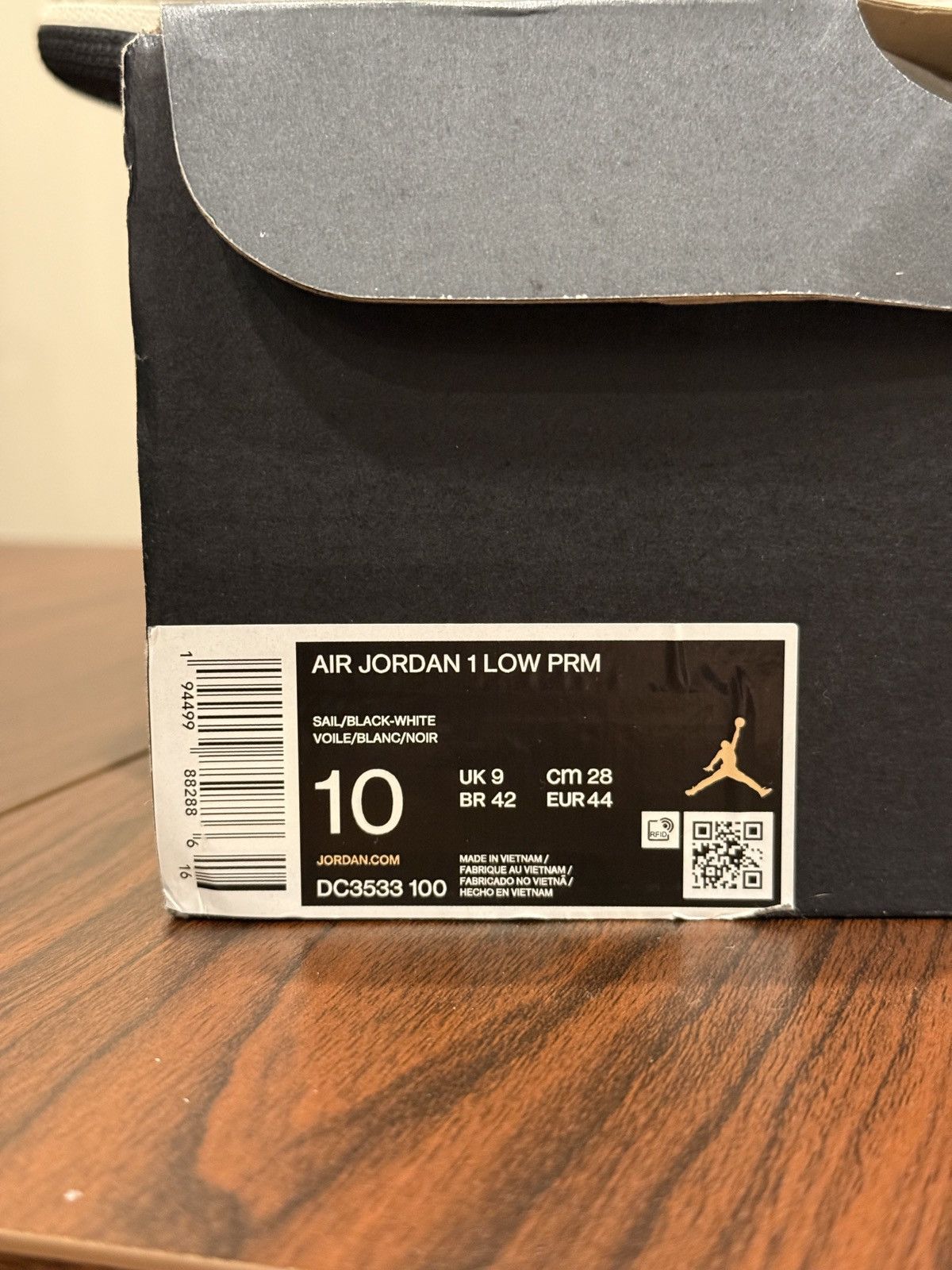 Nike Nike Men’s Air Jordan 1 Low Astrograbber Size US 10 / EU 43 - 7 Thumbnail