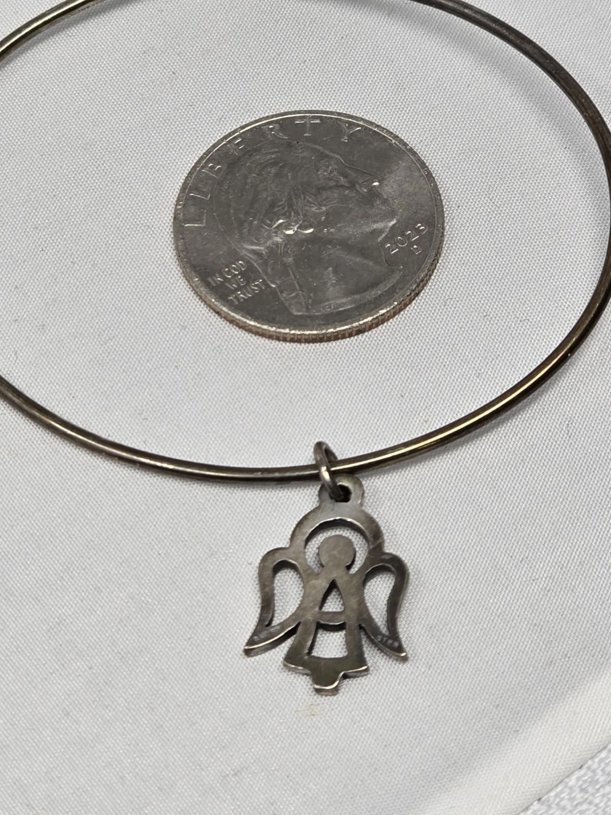 Other James Avery Sterling Bracelet w/ Retired Open Angel Charm Size ONE SIZE - 3 Thumbnail