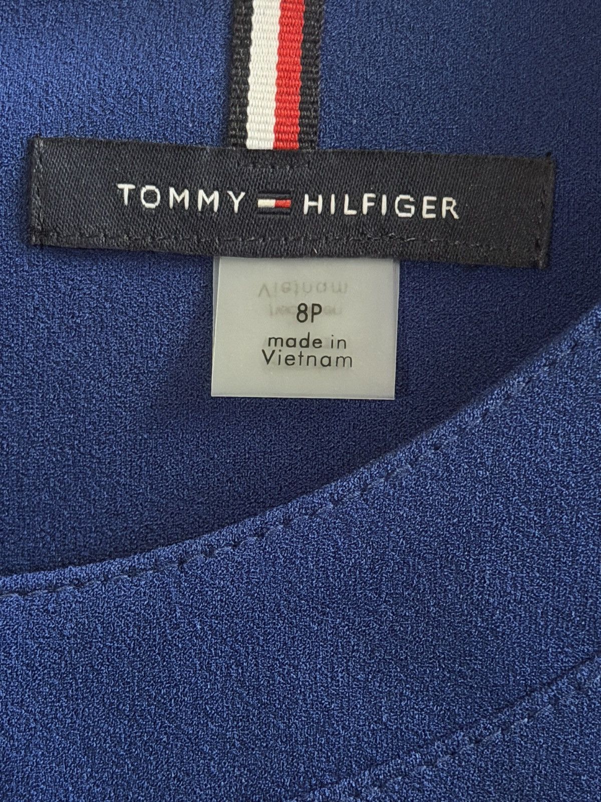 Tommy Hilfiger Tommy Hilfiger Marina Blue Dress 8P – Preppy, Minimalist Size M / US 6-8 / IT 42-44 - 4 Thumbnail