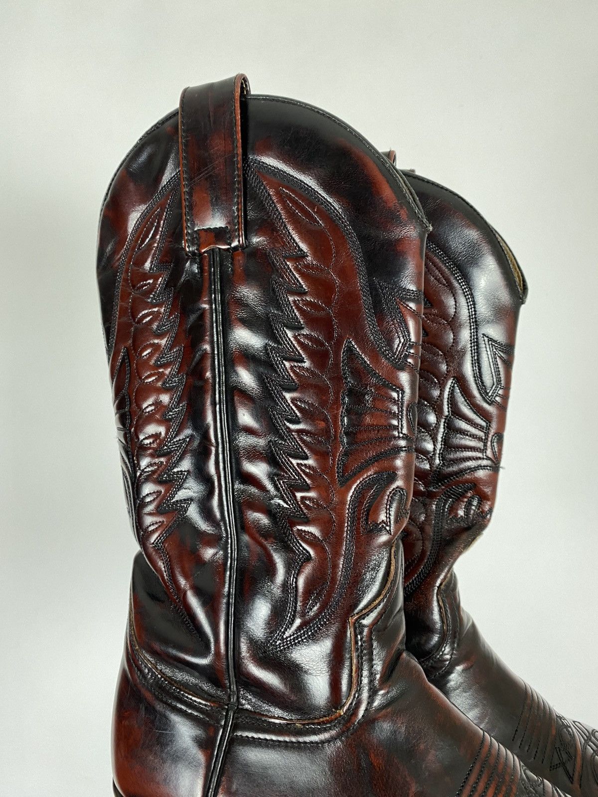 Sendra Sendra Style 2073 Cuervo Leather Western Cowboy Boots Size US 8 / EU 41 - 4 Thumbnail