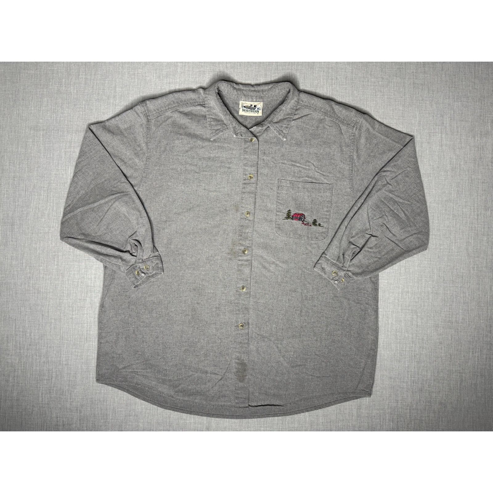 Northern Reflections × Vintage Vintage Northern Reflections Cabin Button Up Women’s 2XL Size XXL / US 16-18 / IT 52-54 - 1 Thumbnail