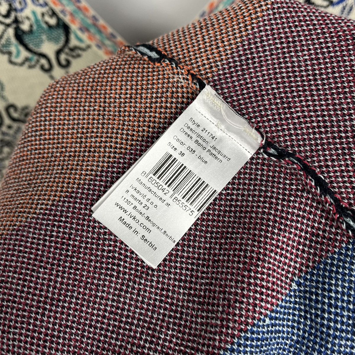 Other Ladies IVKO Boho Jacquard Dress Size M / US 6-8 / IT 42-44 - 17 Thumbnail