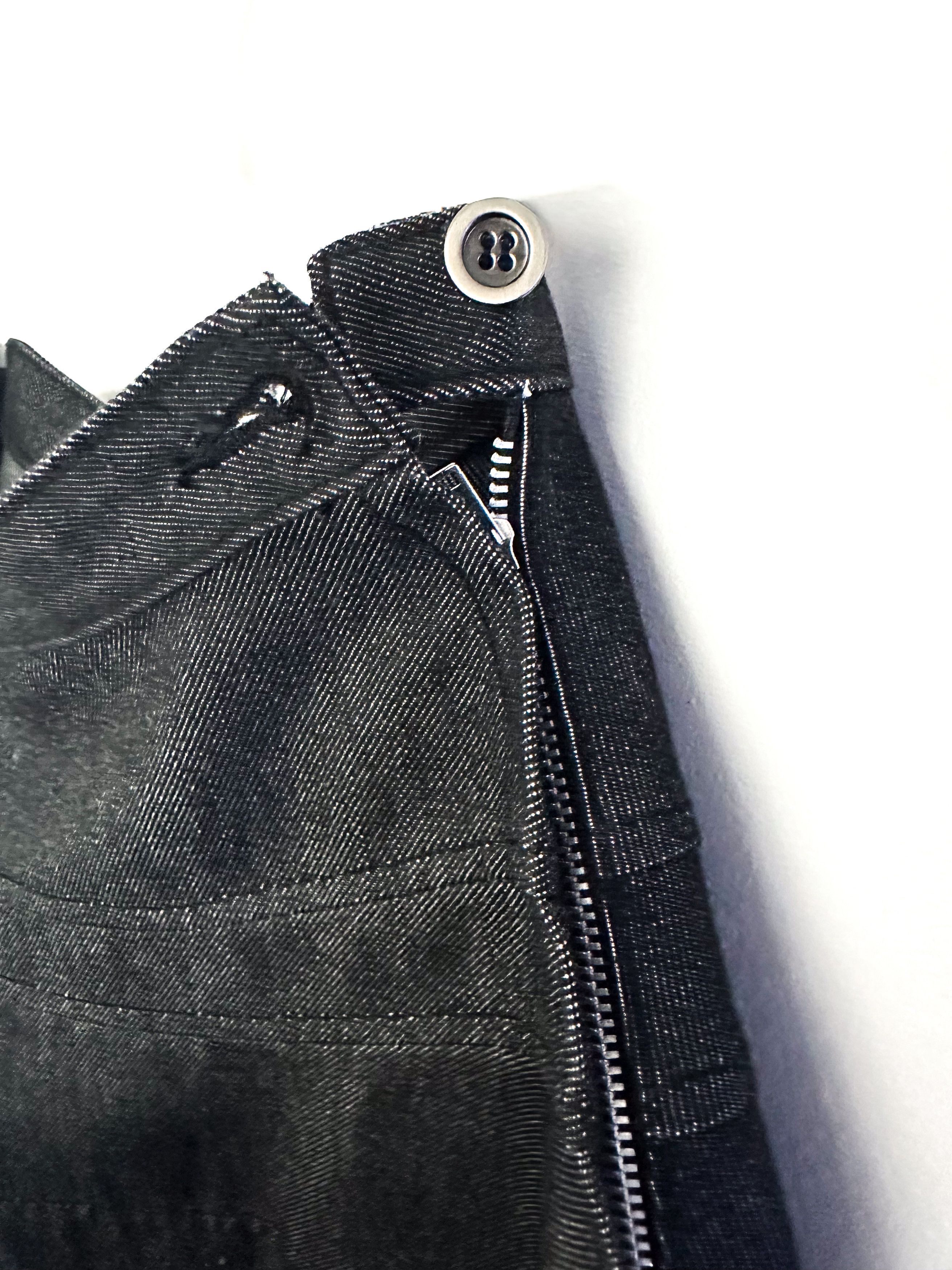 Comme des Garcons VINTAGE COMME DES GARCONS DENIM TIERED A LINE SKIRT Size 24" / US 00 / IT 34 - 6 Thumbnail