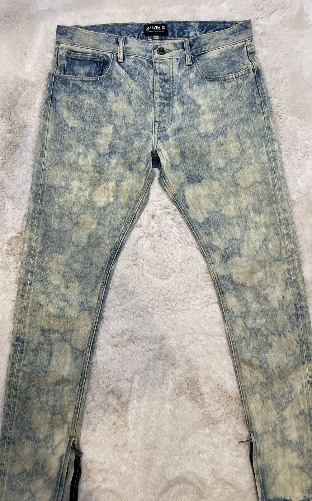 Vintage Maveaurx Denim Jeans Size US 33 - 1 Thumbnail