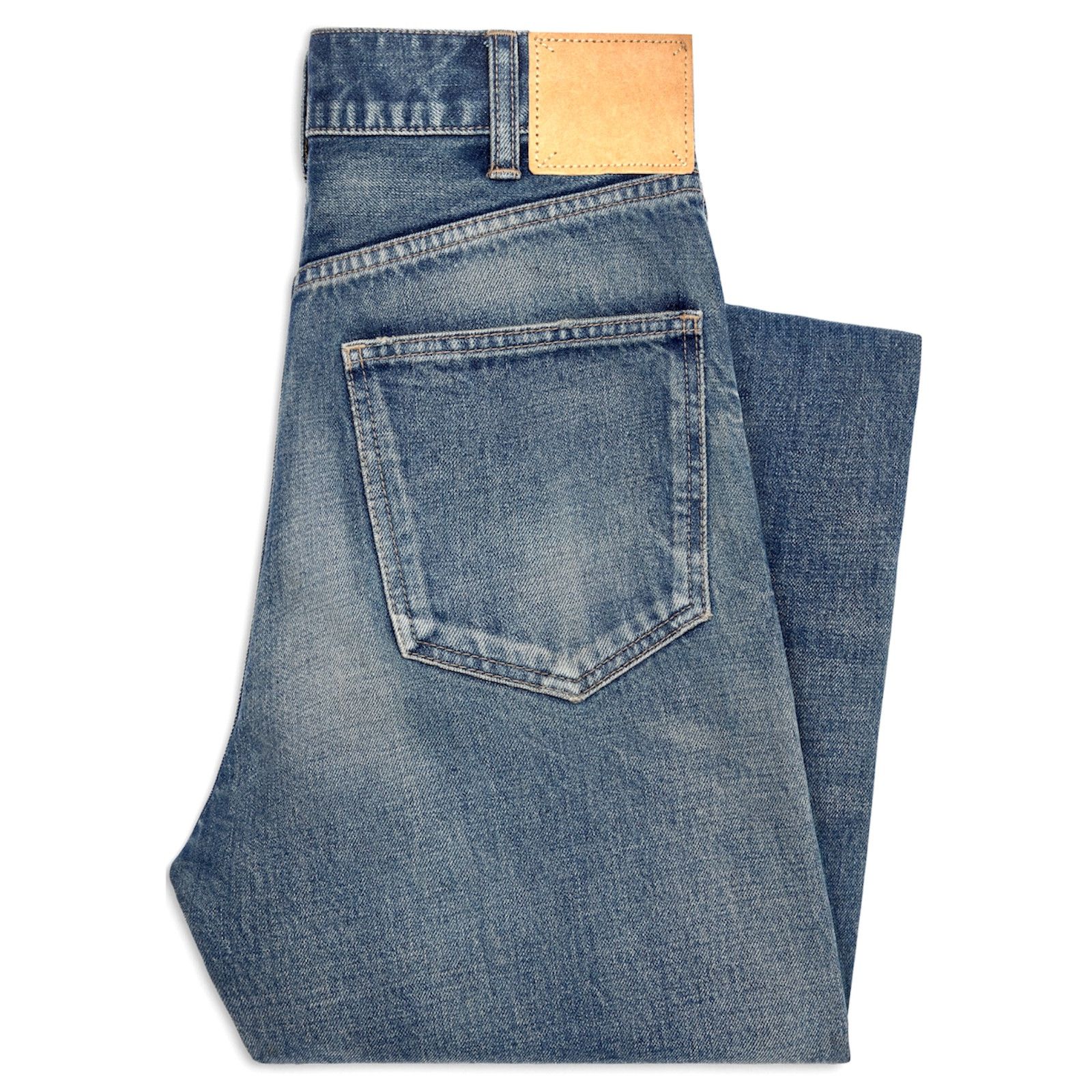 Celine 2N574815V.08TI Kurt Jeans in Trail Wash Denim Size US 33 - 3 Thumbnail