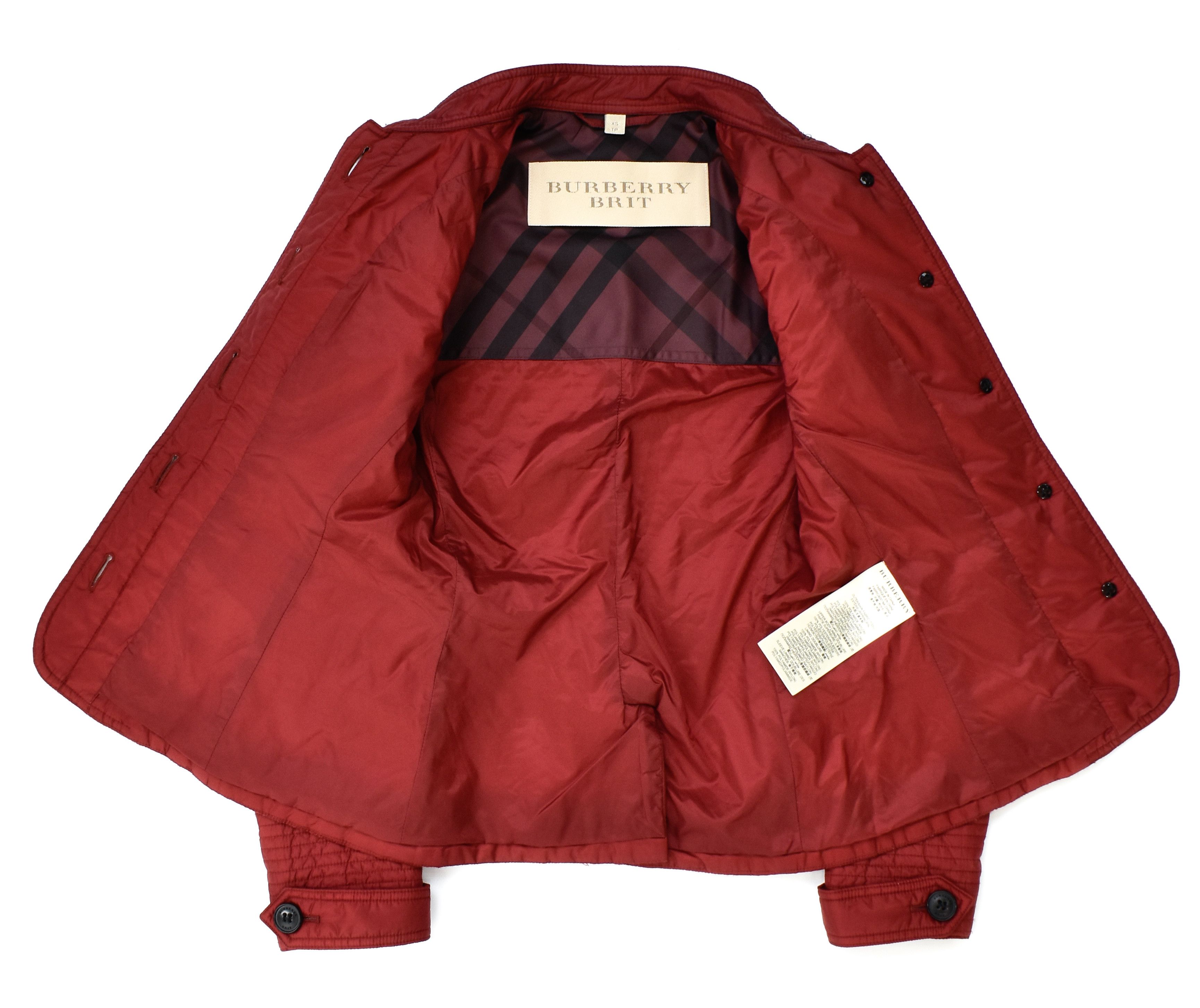 Burberry BURBERRY Brit Quilt Jacket Stand Collar Half Belted Coat Size XS / US 0-2 / IT 36-38 - 2 Thumbnail