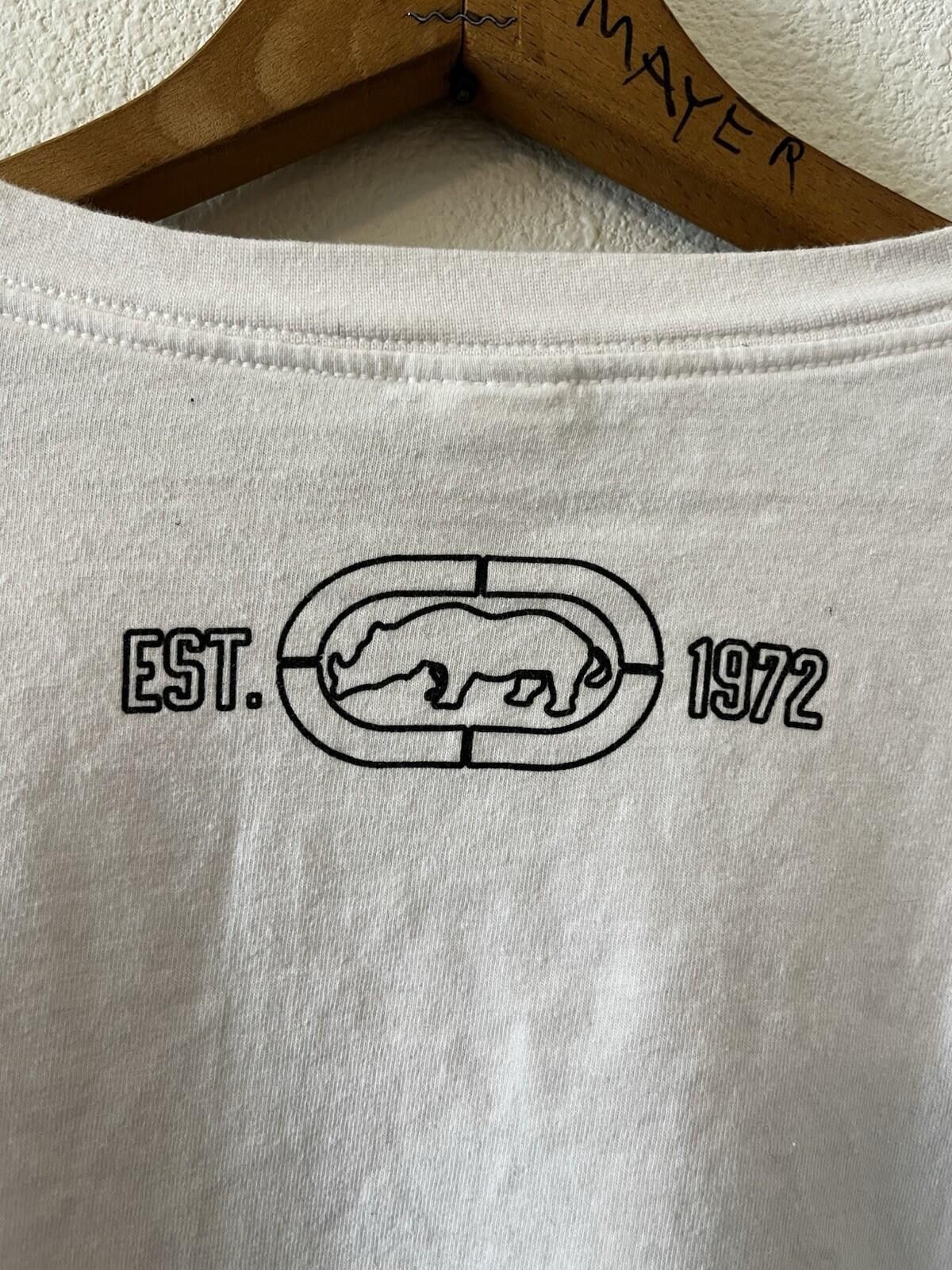 Ecko Unltd. Vintage Ecko Unltd Rhino Graphic Logo T-Shirt White 2XL Size US XXL / EU 58 / 5 - 7 Thumbnail