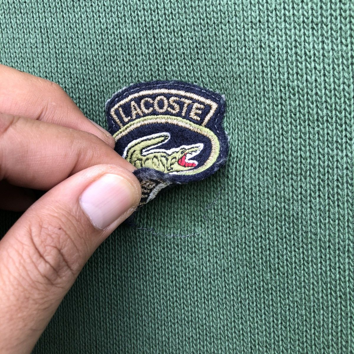 Lacoste Vintage Lacoste Club Short Sleeve Sweatshirt Pullover Size US M / EU 48-50 / 2 - 5 Thumbnail