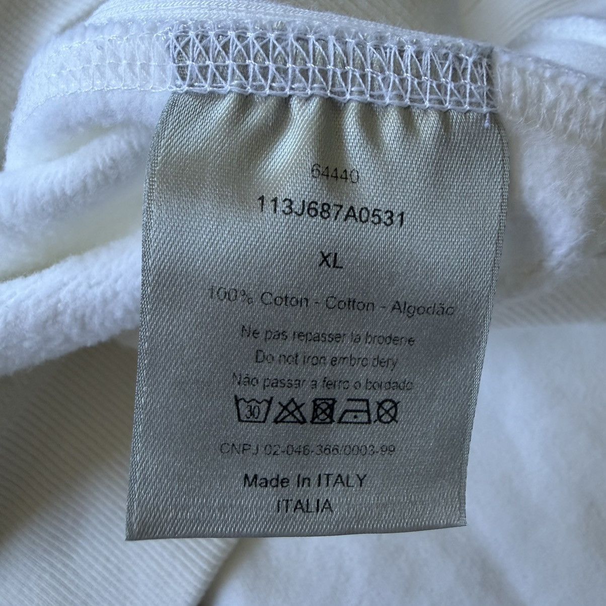 Dior Dior - Floral Embroidered Logo Crewneck Size US XL / EU 56 / 4 - 6 Thumbnail