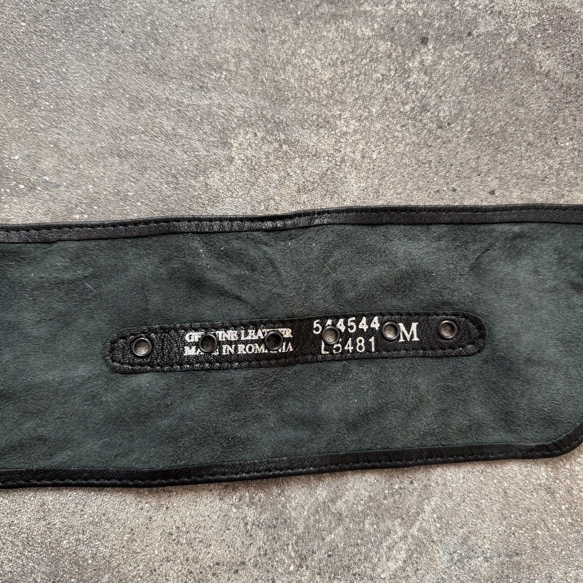Hysteric Glamour 2000’s Glamour Vintage Crown Buckle Real Leather Wide Belt Size ONE SIZE - 7 Thumbnail