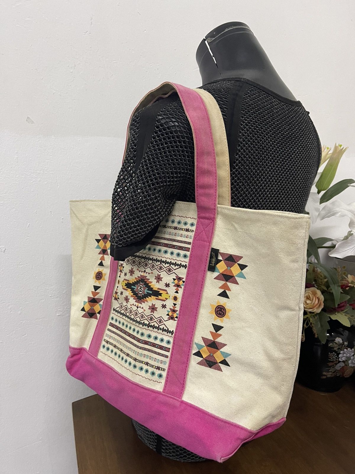 Stussy Unisex can wear! Stussy Navajo totes Size ONE SIZE - 4 Thumbnail