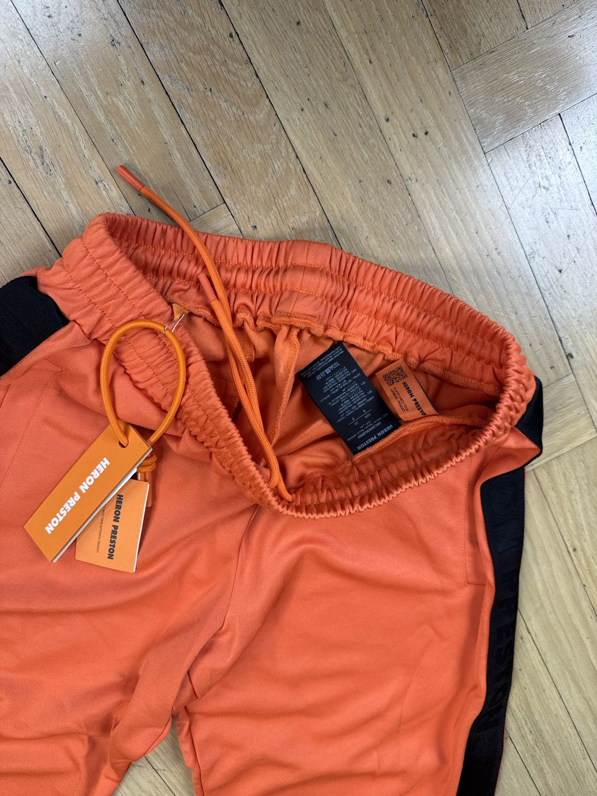 Heron Preston HERON PRESTON ORANGE TRACK PANTS Size US 30 / EU 46 - 9 Thumbnail