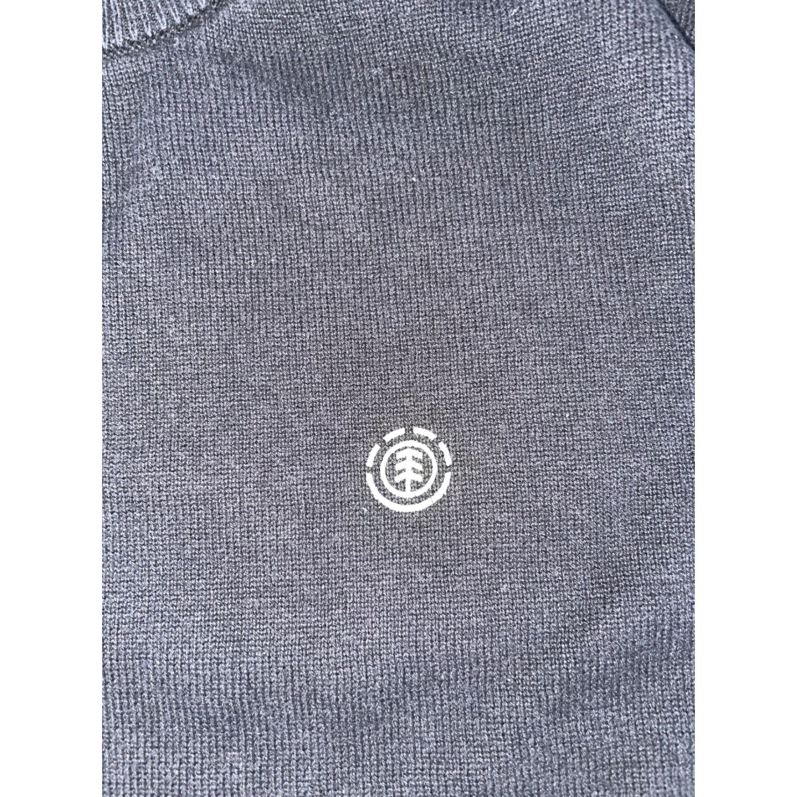 Element Element Sweatshirt Knitted Black Medium Men Pullover Knit 19x24 Skateboarding Shirts Mens Size US M / EU 48-50 / 2 - 2 Thumbnail
