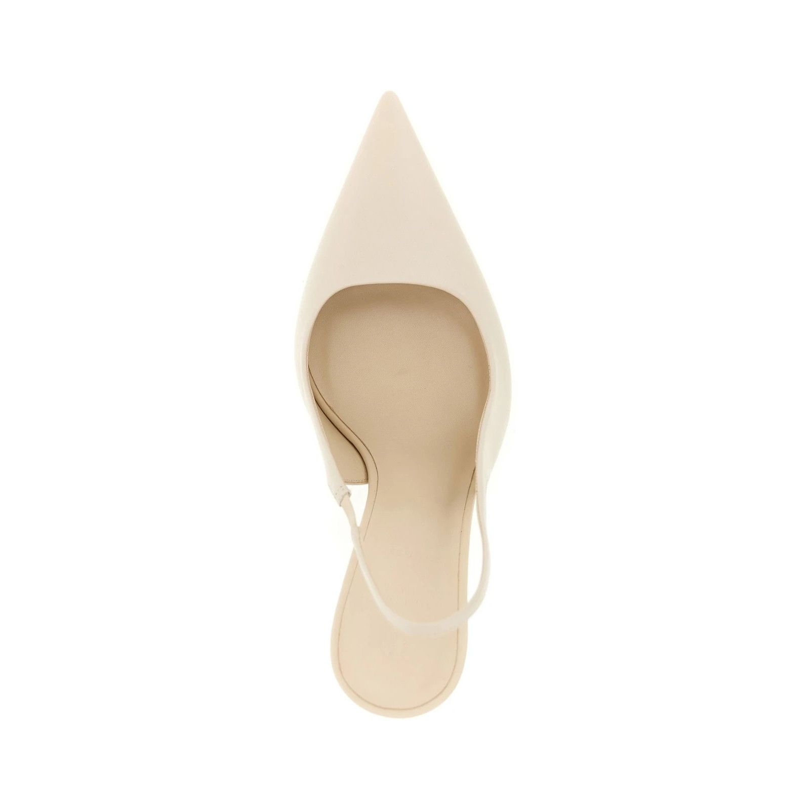 Brunello Cucinelli BRUNELLO CUCINELLI $1750 White Slingback Pumps New & Authent Size US 9 / IT 39 - 4 Thumbnail
