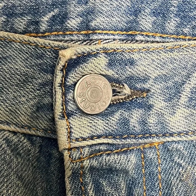 Acne Studios Acne Studios Original Mud-Dyed Destroyed Jeans Size US 30 / EU 46 - 3 Thumbnail
