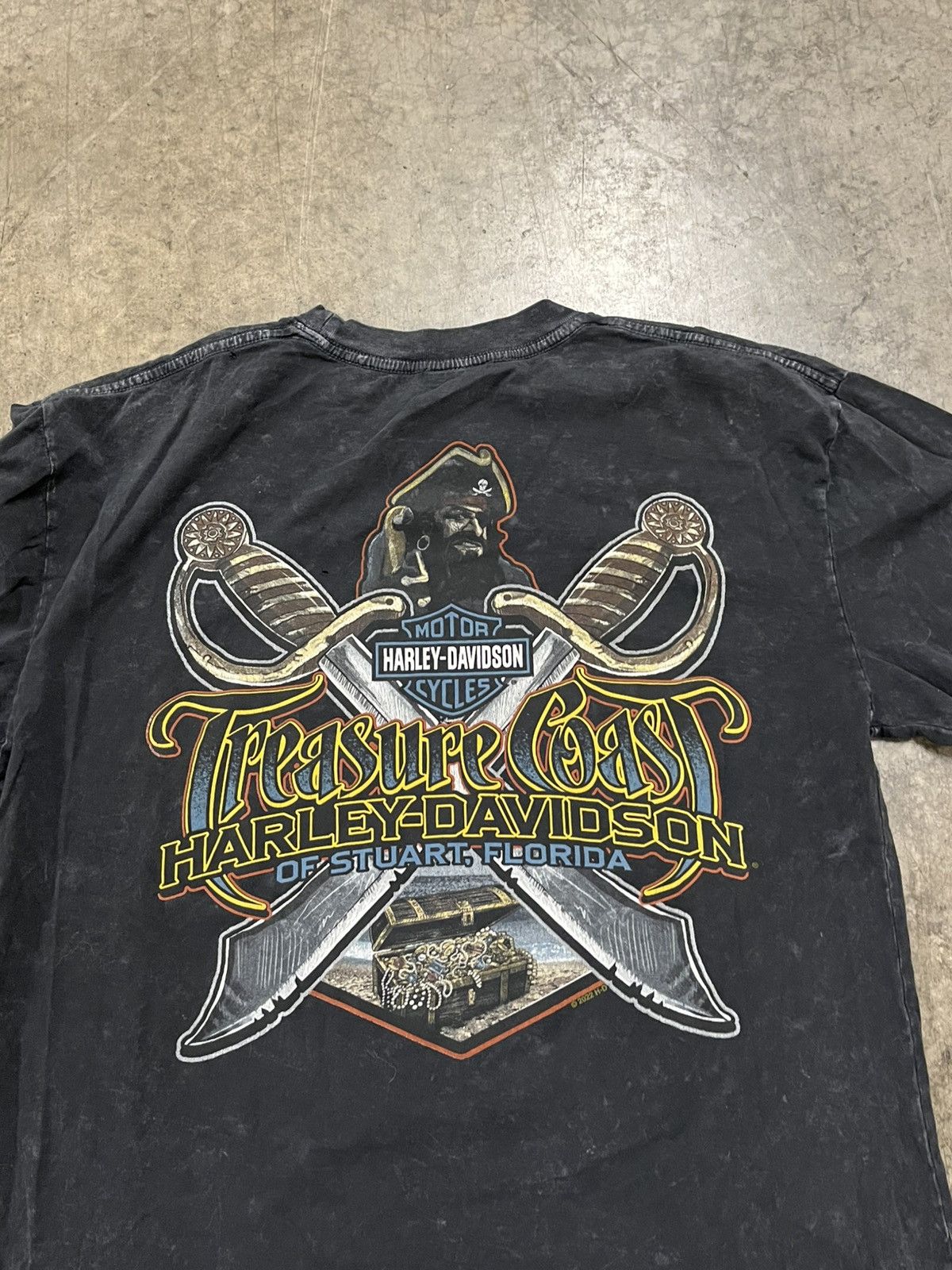 Harley Davidson × Vintage Harley Davidson vintage longsleeve graphic tee grunge hype Size US L / EU 52-54 / 3 - 7 Thumbnail