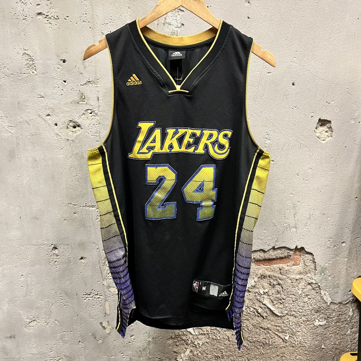 Adidas Adidas Vibe NBA Lakers Kobe Bryant 24 Jersey Top Medium M Size US M / EU 48-50 / 2 - 1 Thumbnail