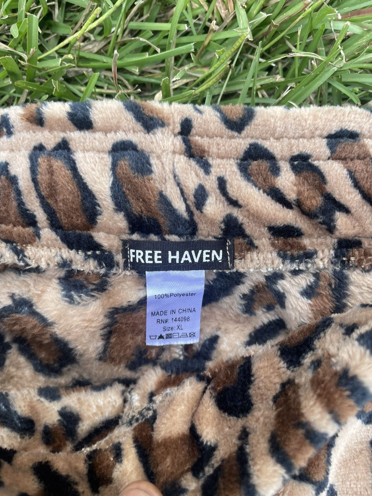 Japanese Brand × Vintage Cheetah print sweatpants Size US 32 / EU 48 - 3 Thumbnail