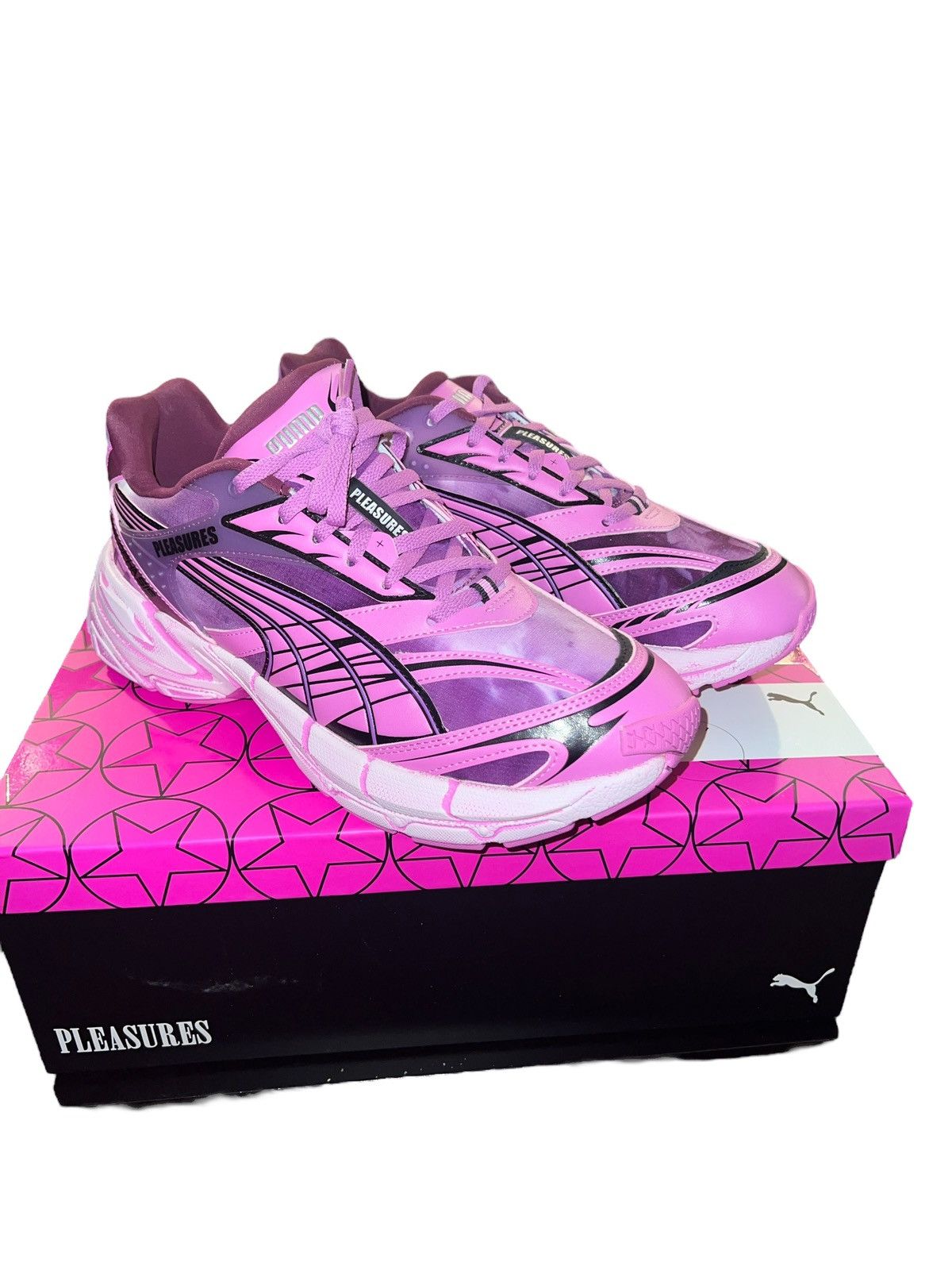 Pleasures × Puma Puma Velophasis Pleasures Grape Wine Size US 10 / EU 43 - 1 Thumbnail