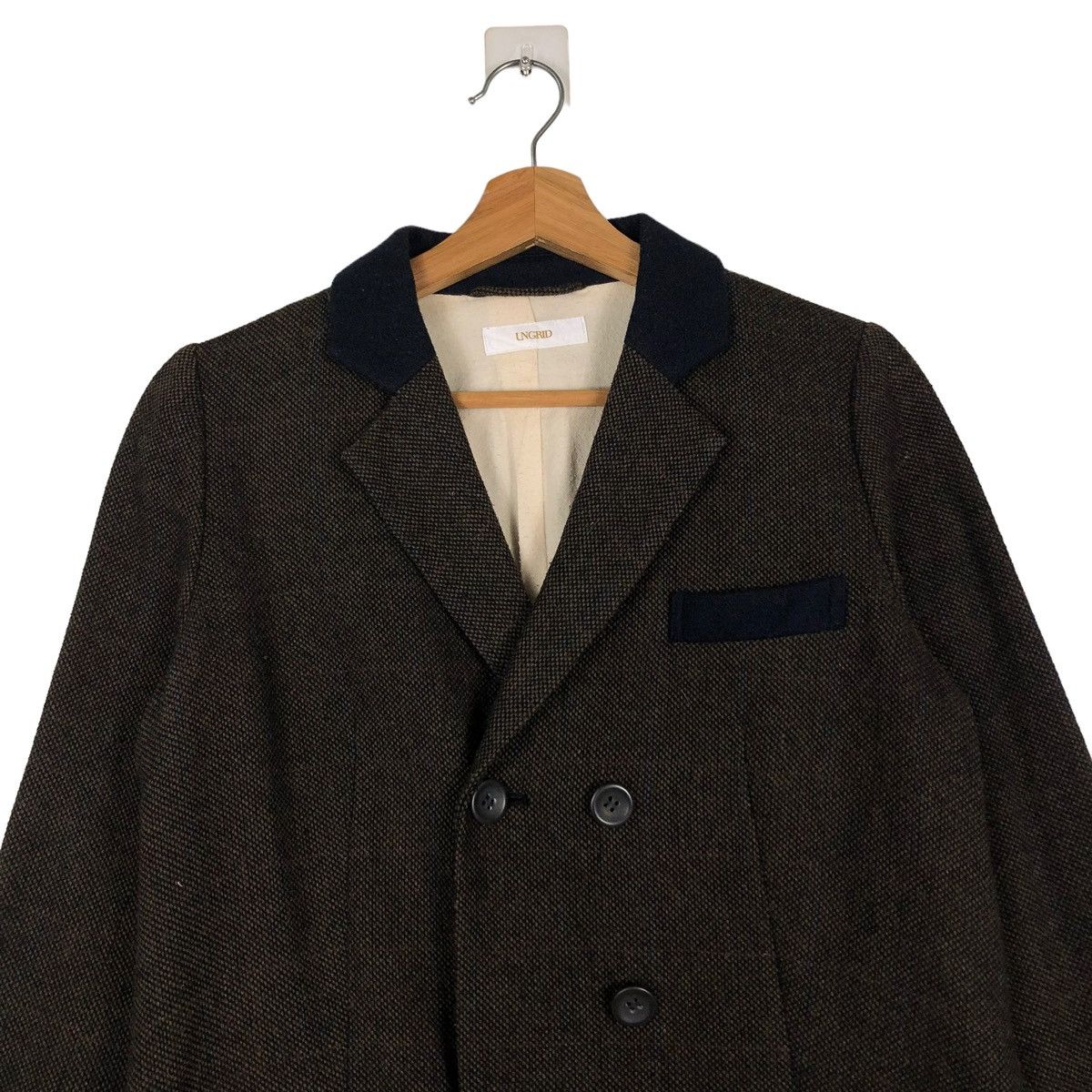 Japanese Brand 🔥VINTAGE INDIGO JAPAN CHORE JACKET UNGRID ISSEY MIYAKE Size US M / EU 48-50 / 2 - 3 Thumbnail